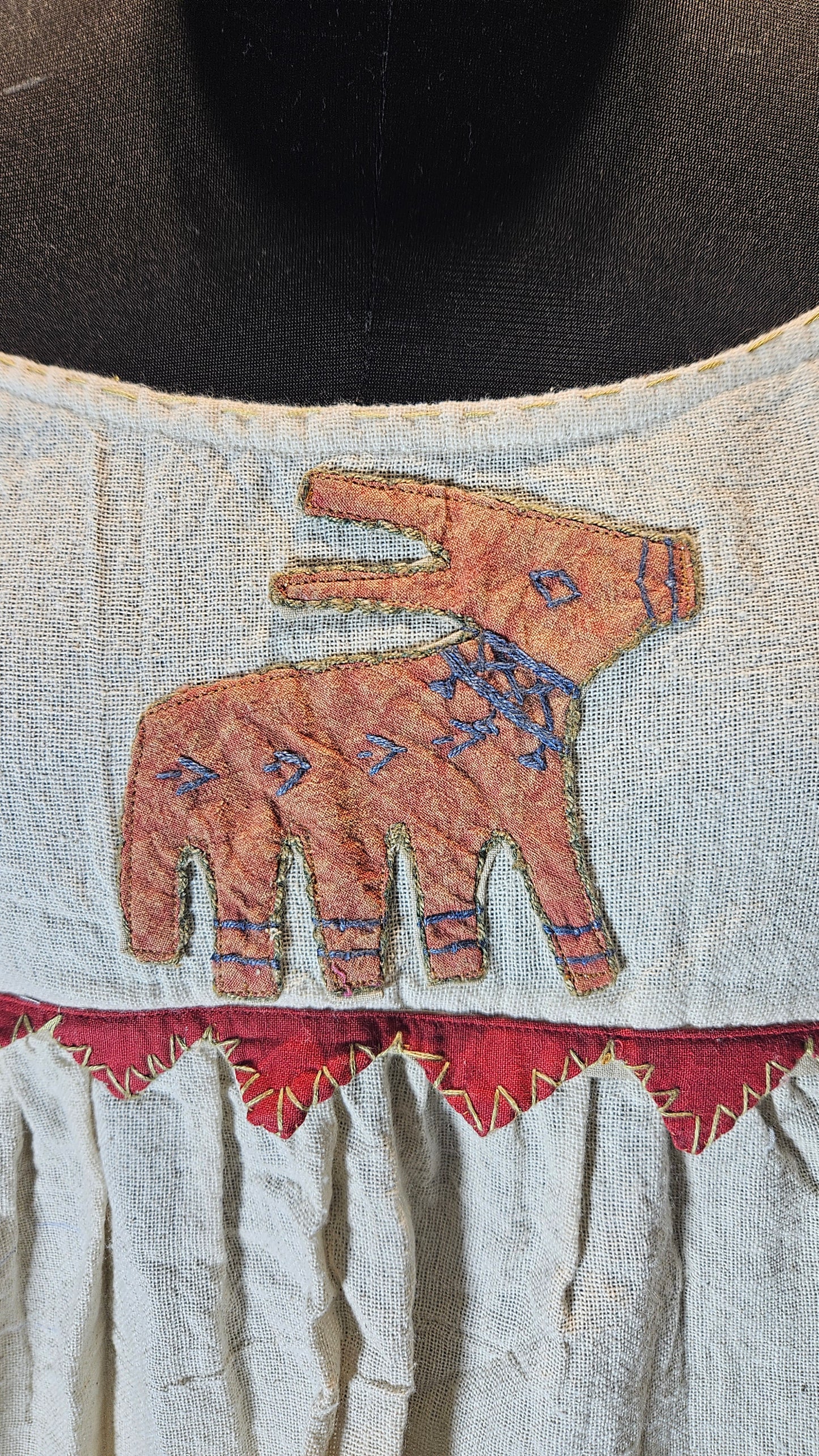 015-T-HOB Women’s Handcrafted Cotton Top – Made in India