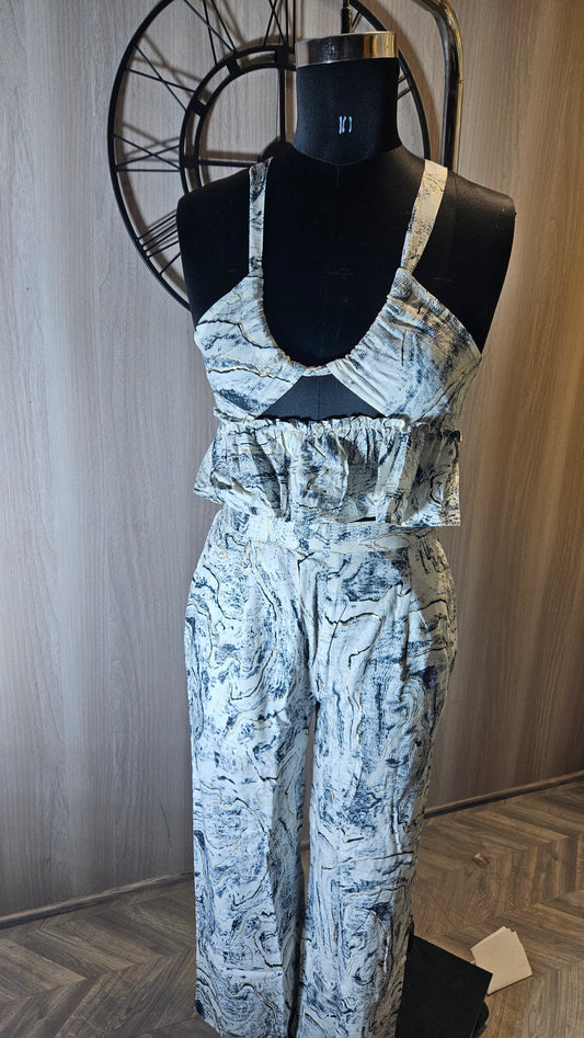 018-C-HOB Women's stylish two-piece co-ord set – Made in India