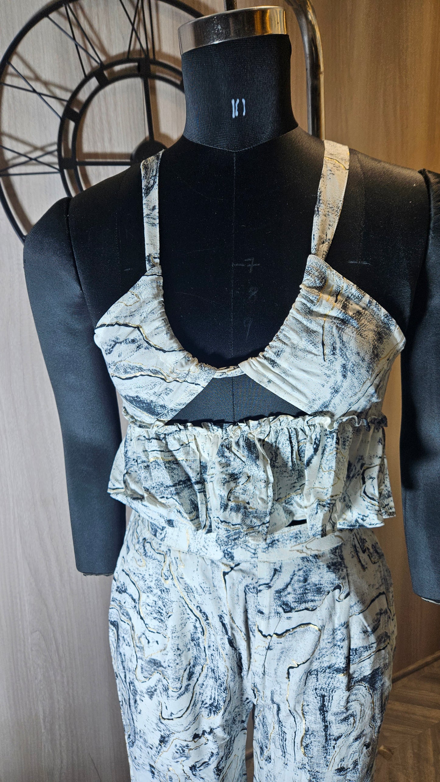 018-C-HOB Handcrafted Embroidered Boho Cotton Top – Made in India