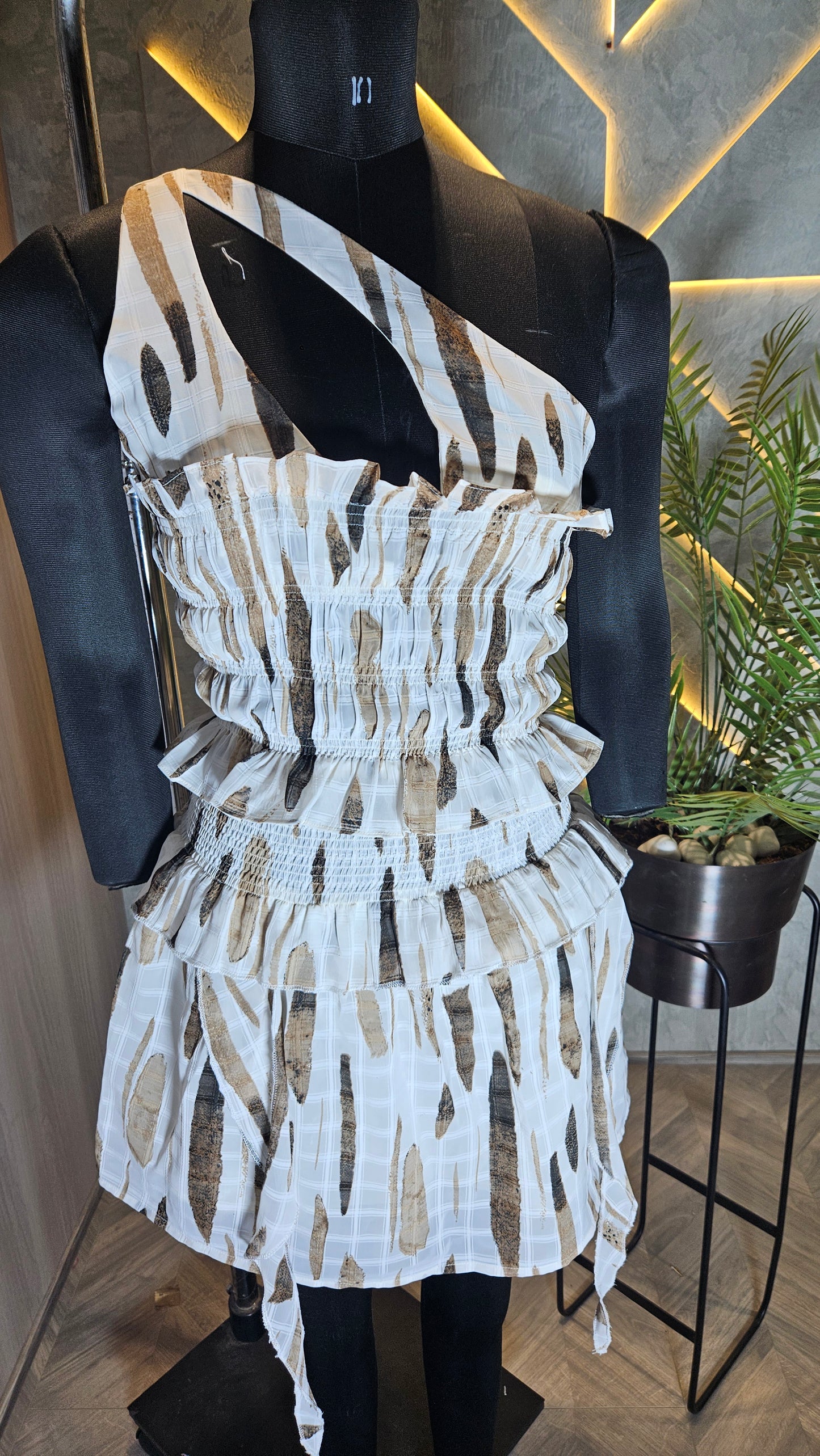 025-C-HOB Handcrafted Embroidered Boho Cotton Top – Made in India