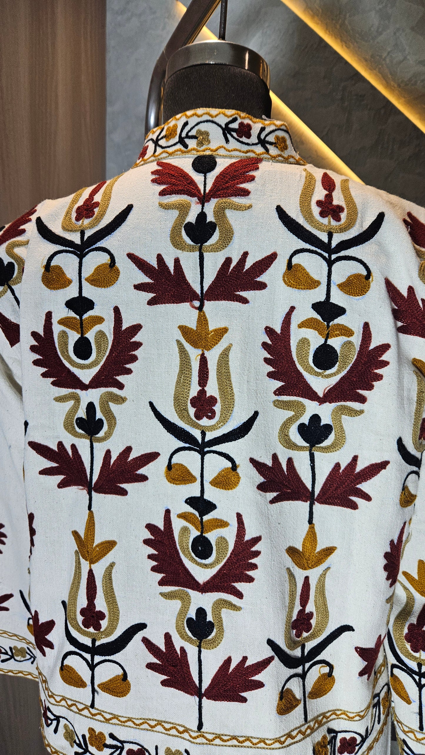 029-J-HOB Handcrafted Embroidered Boho Cotton Top – Made in India