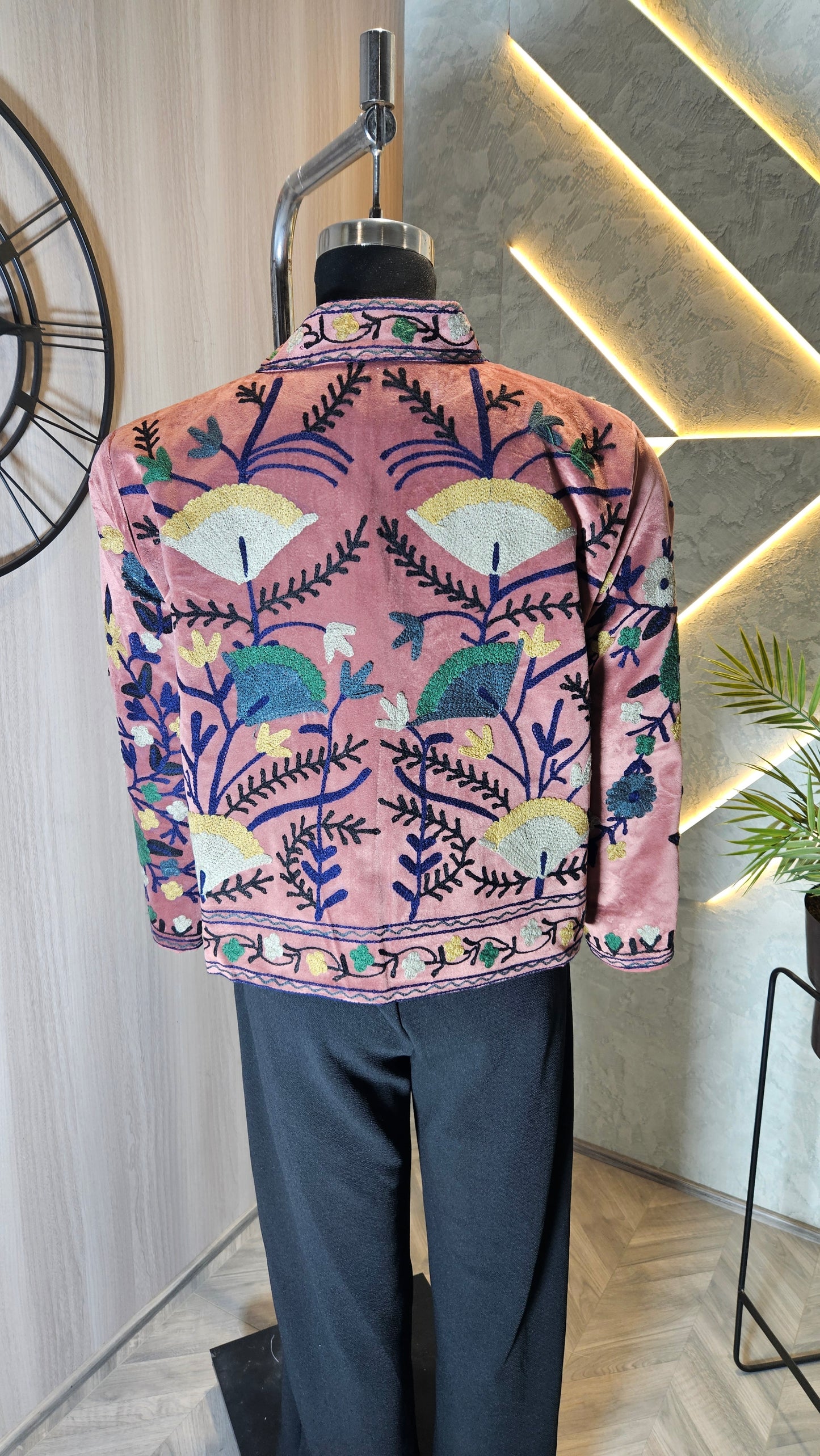 039-J-HOB Handcrafted Embroidered Boho Cotton Top – Made in India