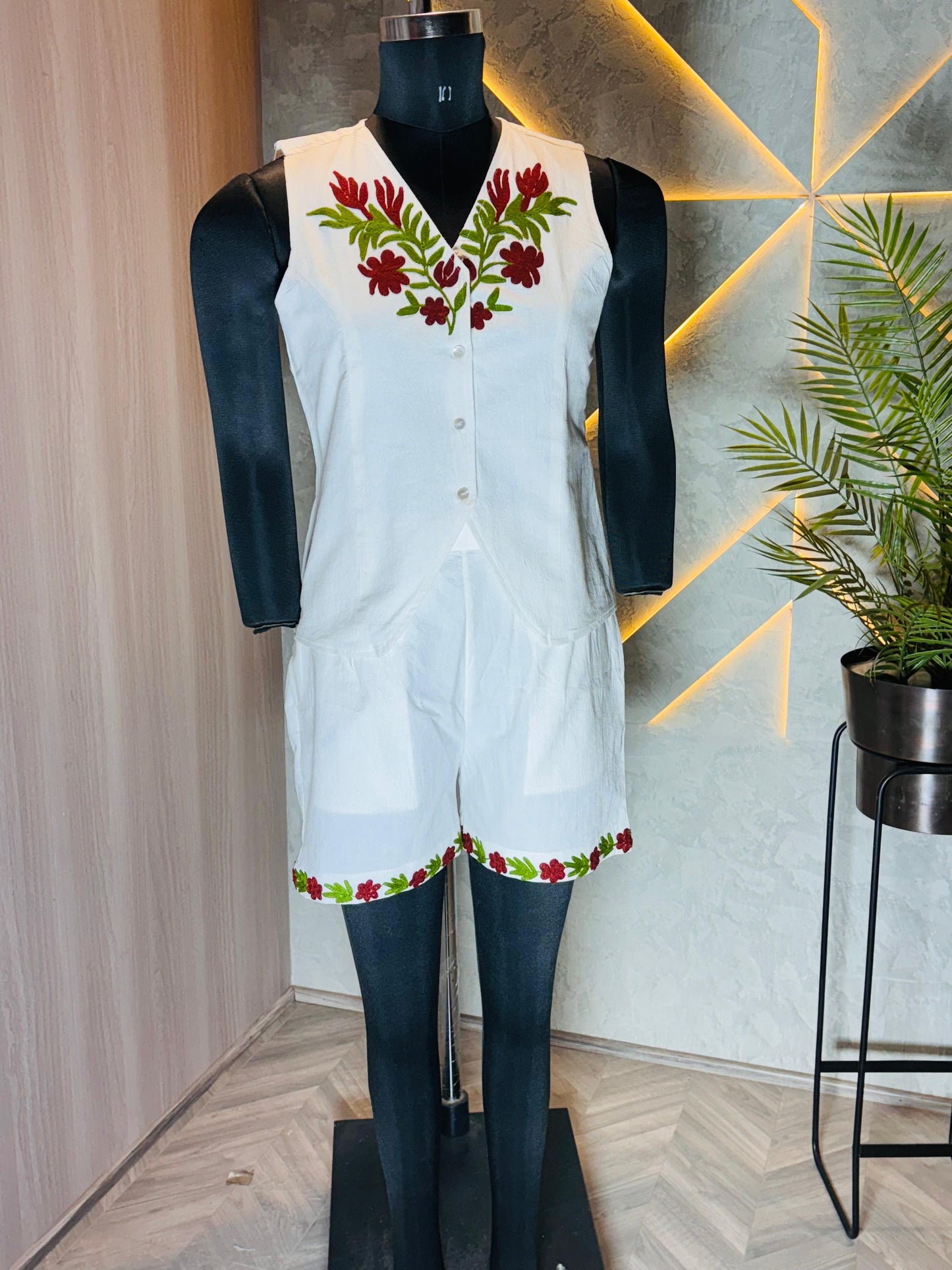 0217-C-HOB-Floral Fiesta Cotton Co-Ord Set - Made in india