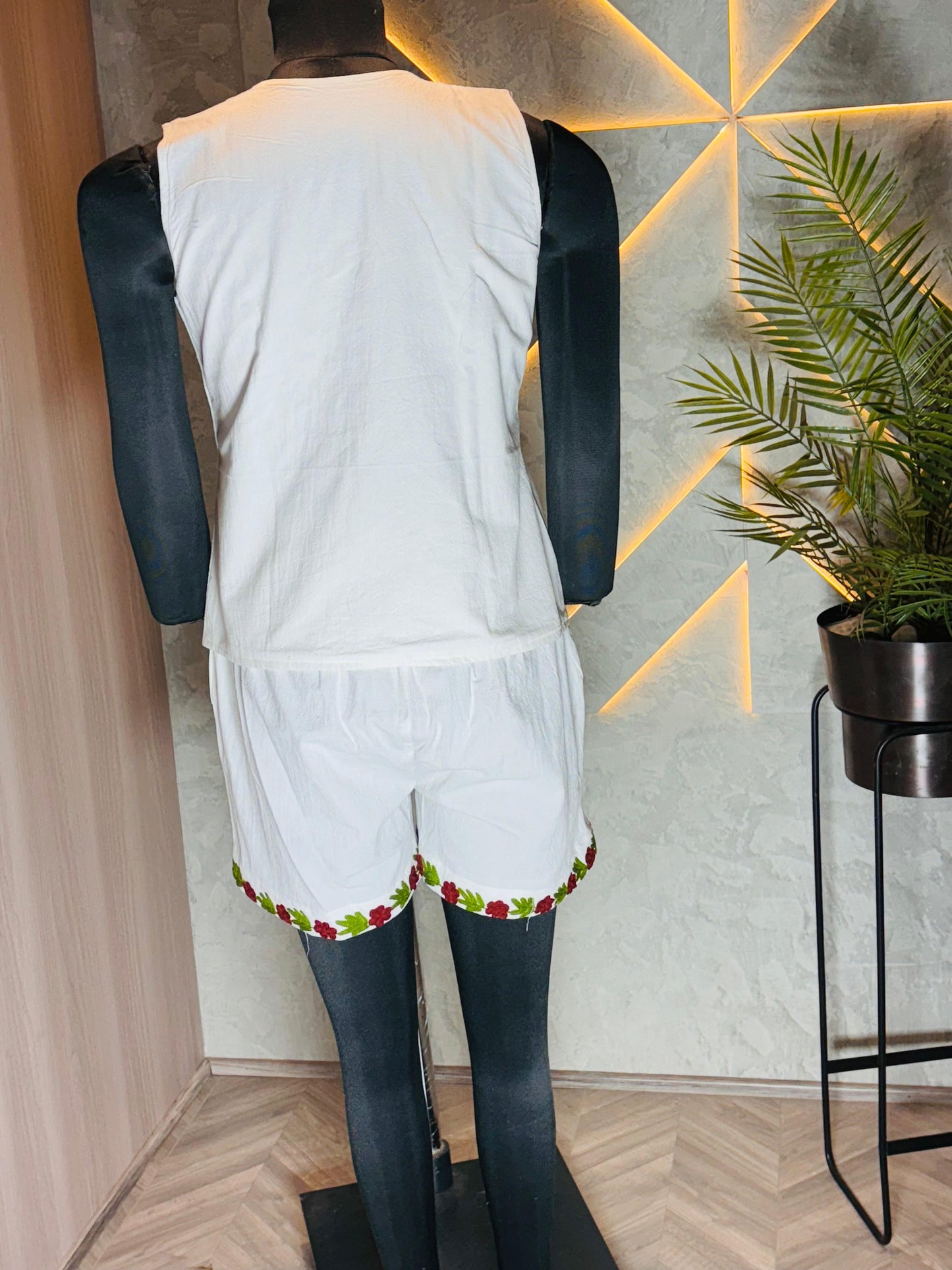 0217-C-HOB-Floral Fiesta Cotton Co-Ord Set - Made in india