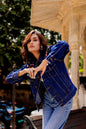 Artisan’s Indigo: Hand-Embellished Denim Jacket