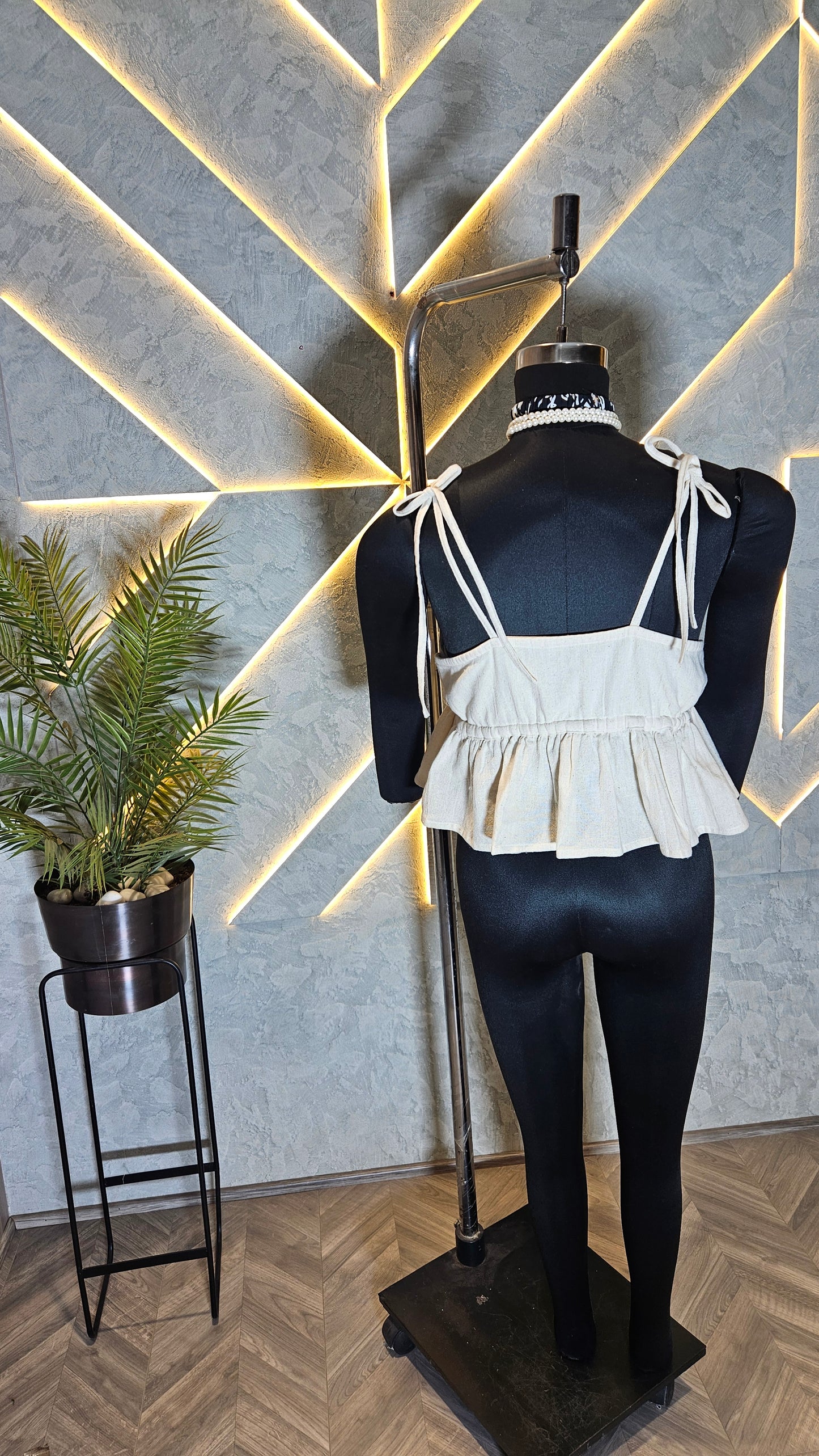 04-T-HOB Women’s Casual Sleeveless Cotton Top – Made in India