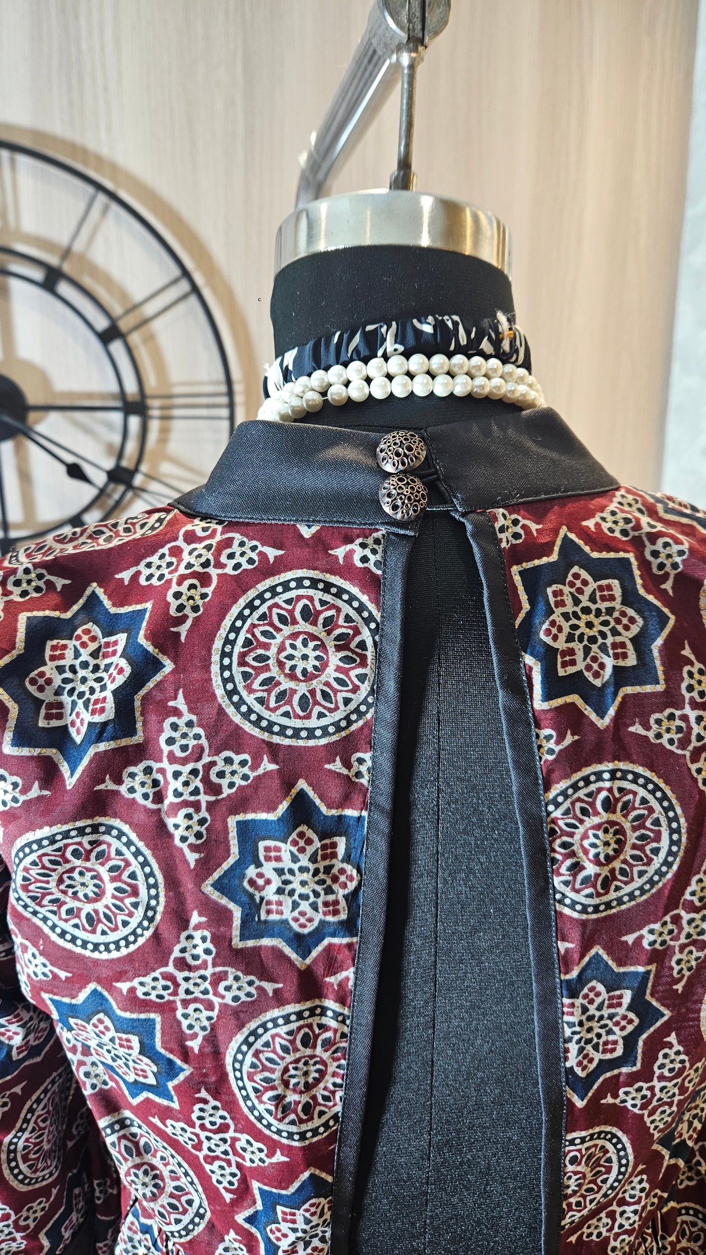 07-T-HOB premium women’s printed cotton top – Made in India