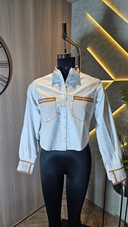 013-S-HOB premium women’s cotton shirt – Made in India