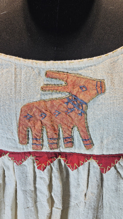 015-T-HOB Women’s Handcrafted Cotton Top – Made in India