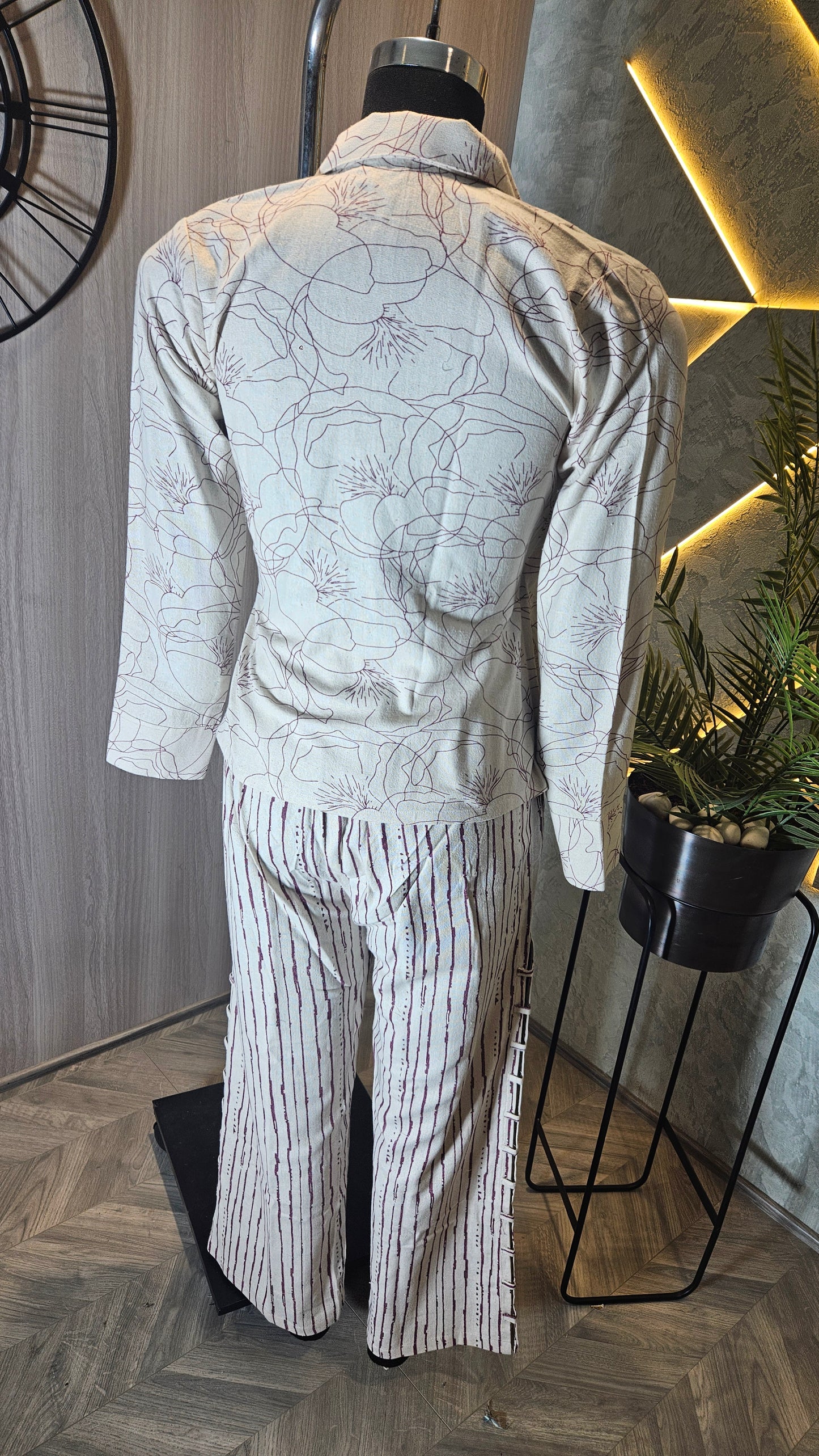 021-C-HOB Handcrafted Embroidered Boho Cotton Top – Made in India