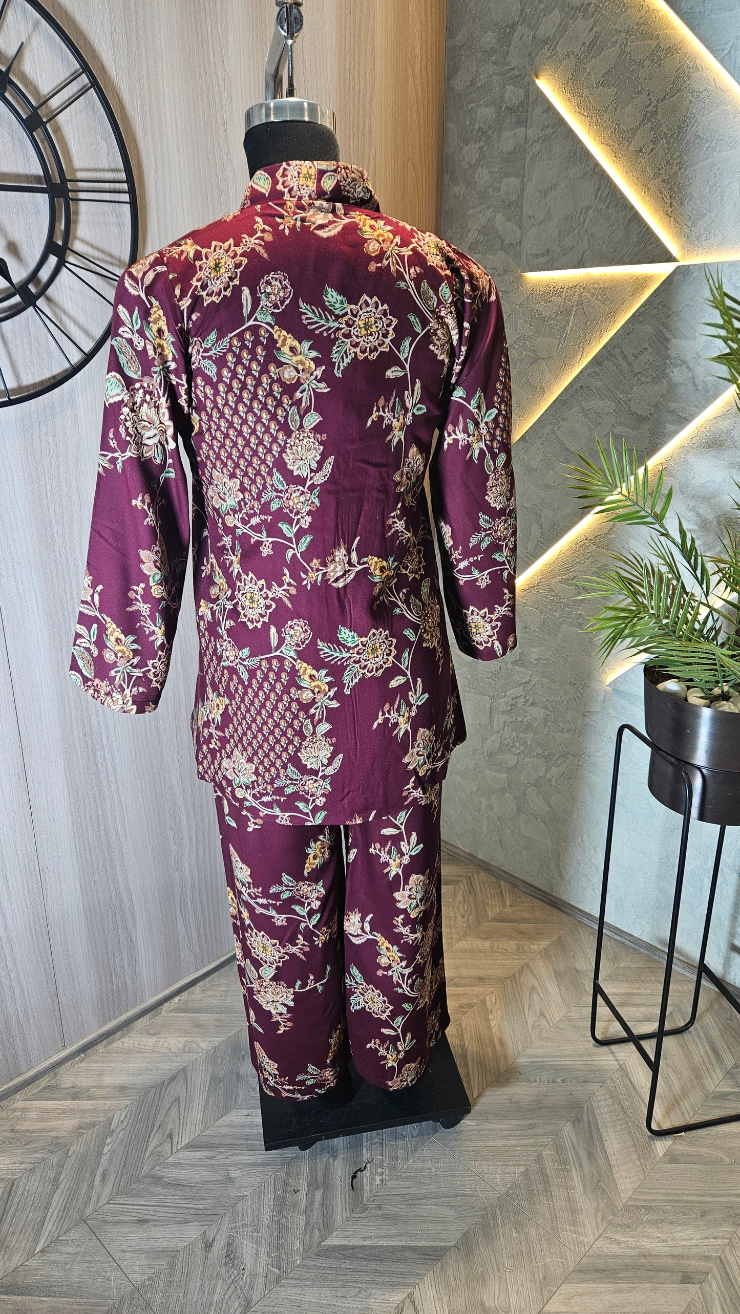 023-C-HOB Women's Ethnic Floral Printed Kimono Top – Made in India