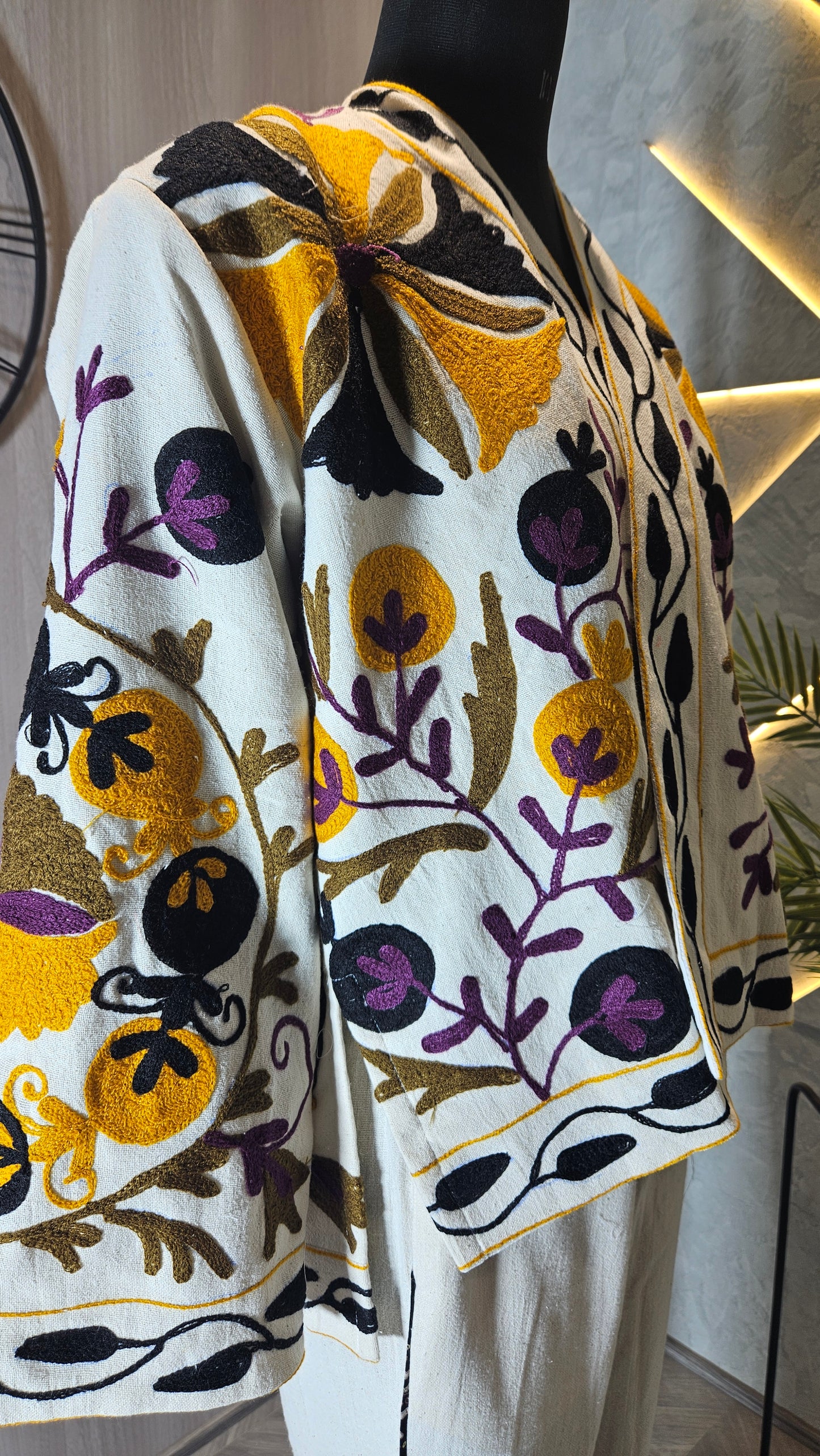 030-J-HOB Handcrafted Embroidered Boho Cotton Top – Made in India