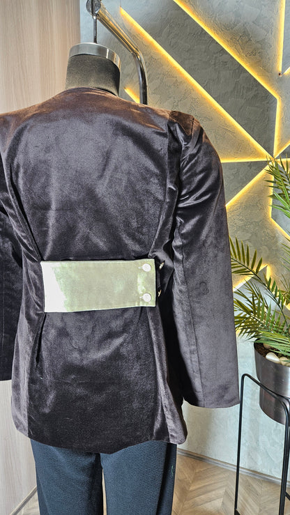 046-J-HOB Handcrafted Embroidered Boho Cotton Top – Made in India