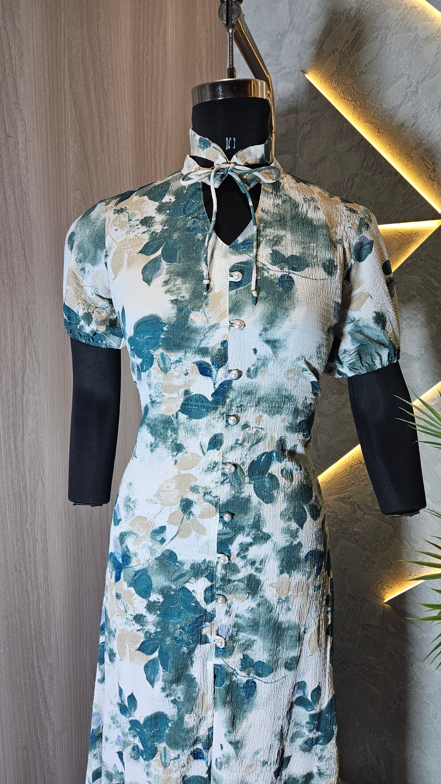 053-D-HOB Handcrafted Embroidered Boho Cotton Top – Made in India