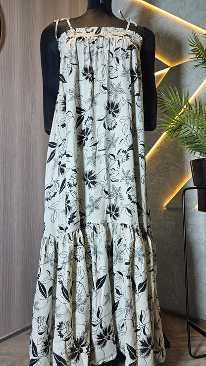 055-D-HOB Handcrafted Embroidered Boho Cotton Top – Made in India