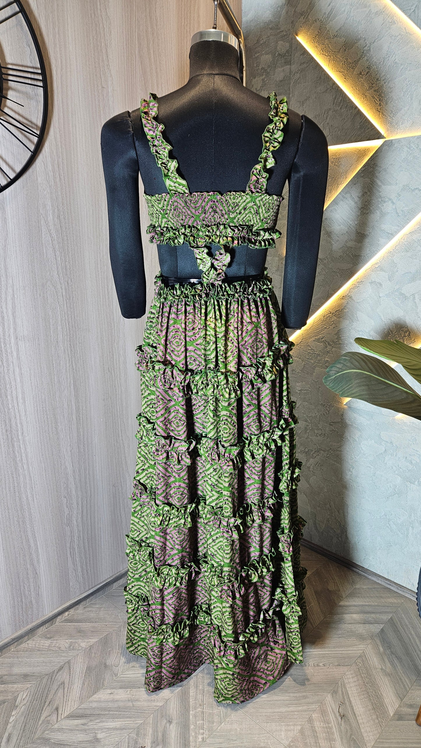 056-D-HOB Handcrafted Embroidered Boho Cotton Top – Made in India