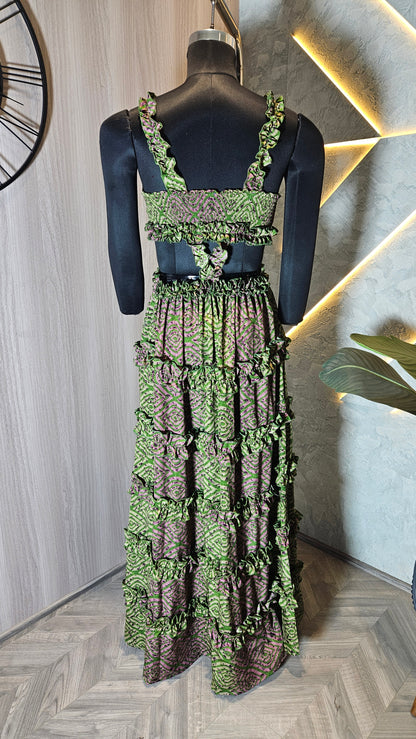 056-D-HOB Handcrafted Embroidered Boho Cotton Top – Made in India