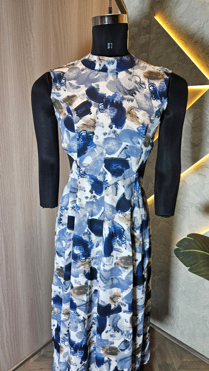 057-D-HOB Handcrafted Embroidered Boho Cotton Top – Made in India