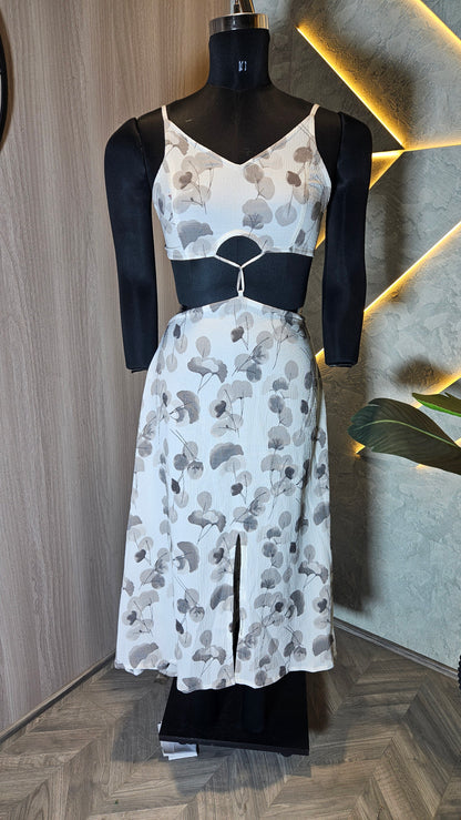 059-D-HOB Women's Sleeveless Printed Crop Top – Made in India