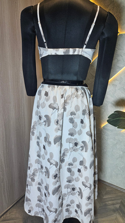 059-D-HOB Women's Sleeveless Printed Crop Top – Made in India