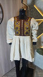 061-D-HOB Handcrafted Embroidered Boho Cotton Top – Made in India