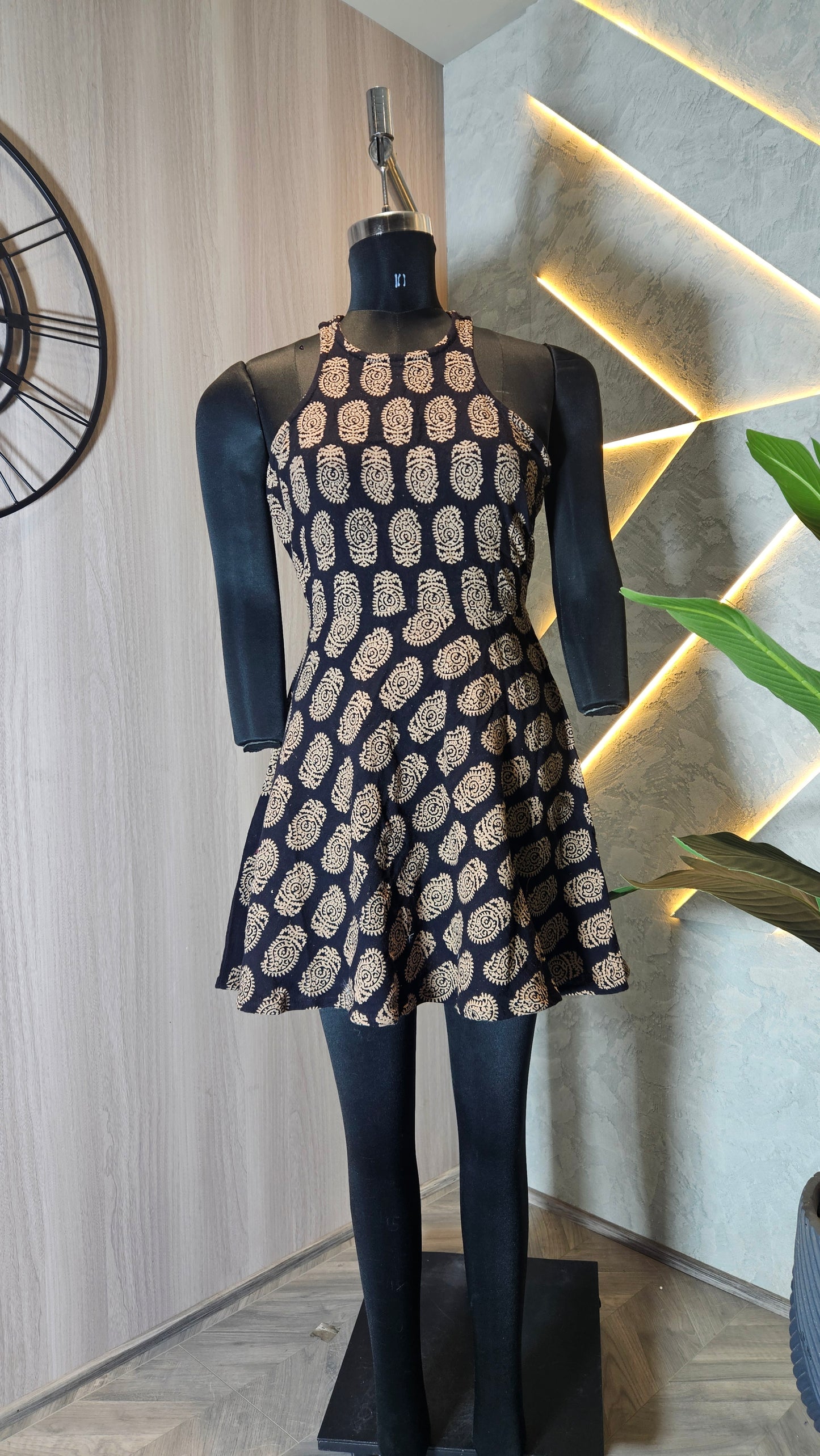 073-D-HOB Handcrafted Embroidered Boho Cotton Top – Made in India