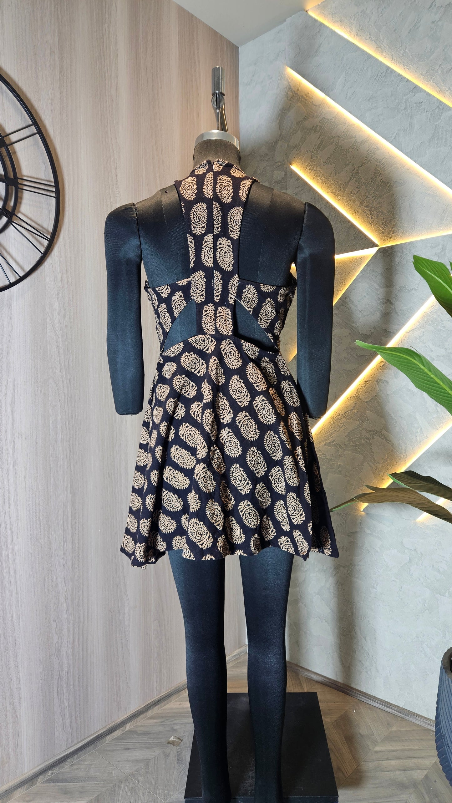 073-D-HOB Handcrafted Embroidered Boho Cotton Top – Made in India