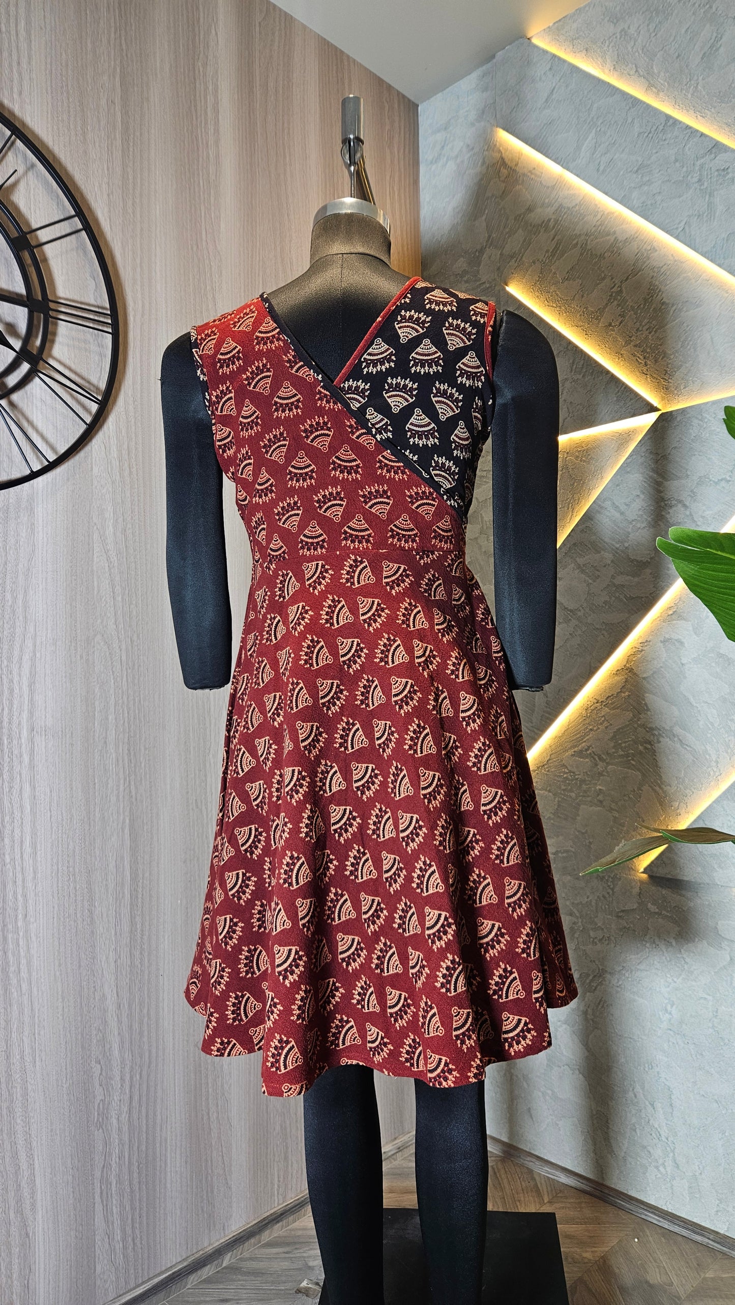 074-D-HOB Handcrafted Embroidered Boho Cotton Top – Made in India