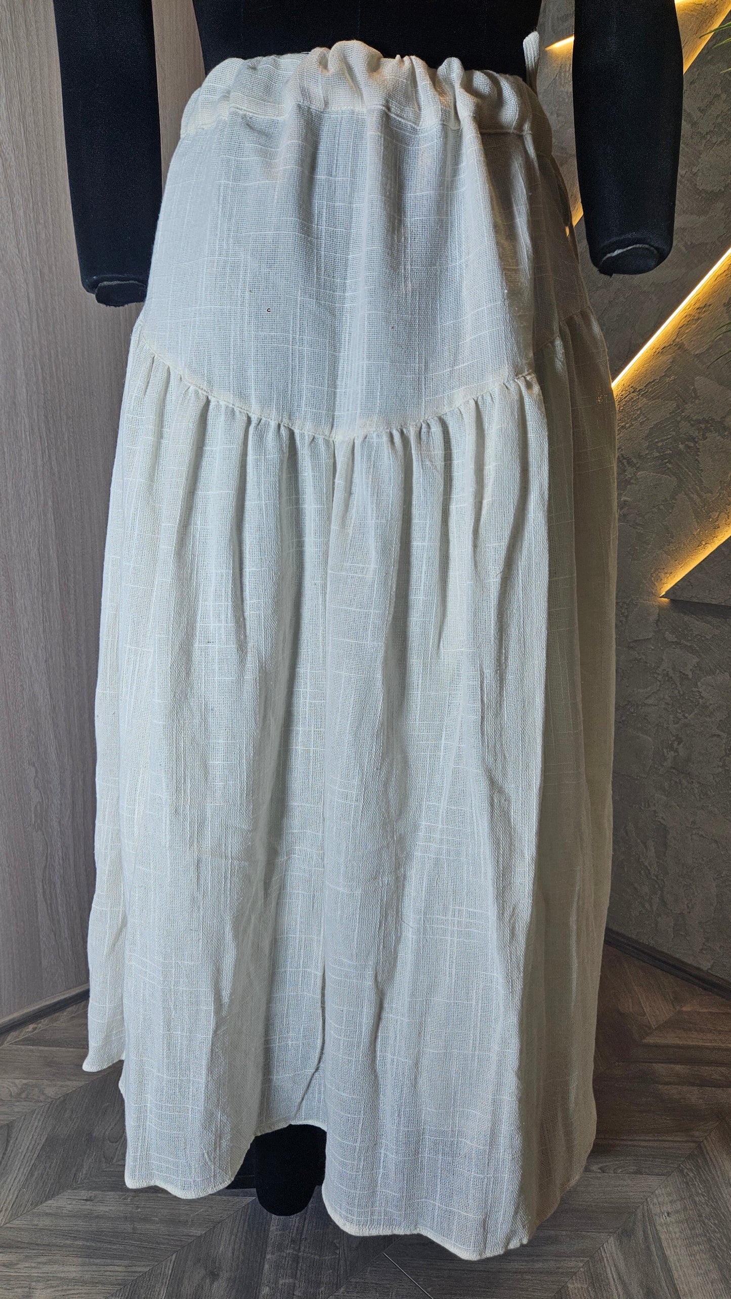 0141-SK-HOB- Handcrafted Women's Boho Chic Cotton Skirt - Made in India