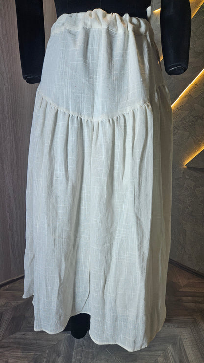 0141-SK-HOB- Handcrafted Women's Boho Chic Cotton Skirt - Made in India