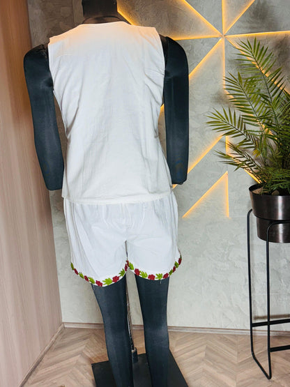 0217-C-HOB-Floral Fiesta Cotton Co-Ord Set - Made in india